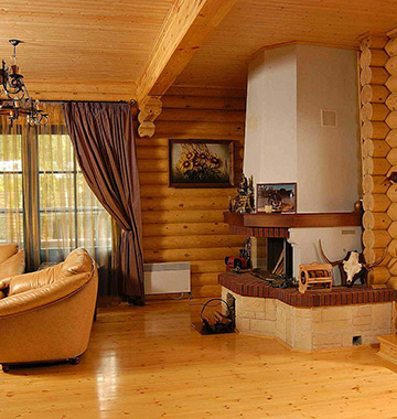 Отделка деревянных домов в Московской области